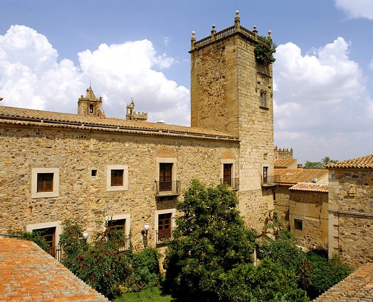 Hotel Parador de Caces Exterior foto